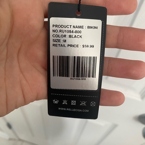 Black bikini top - Picture 4 of 4